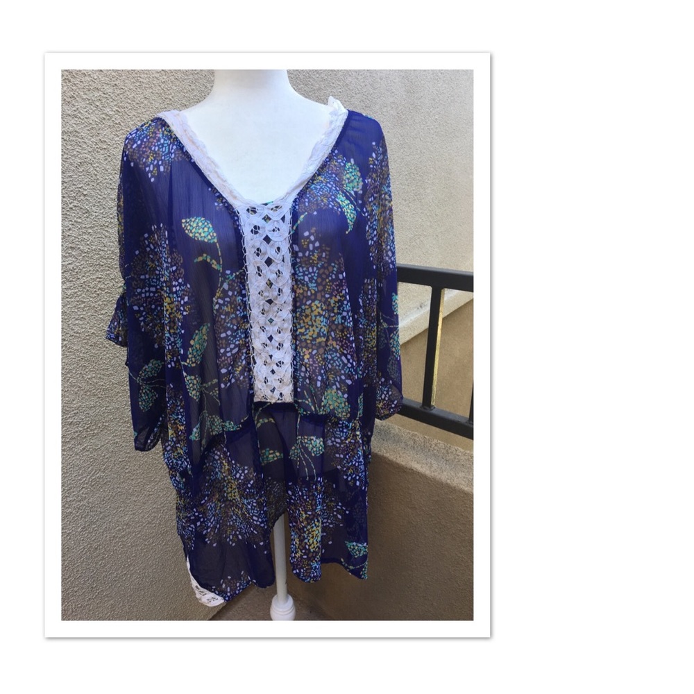 🇺🇸 Veterans Day sale Sheer top